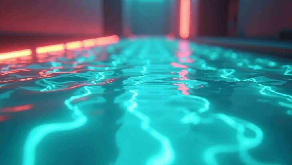 underwater led lighting blue tone wead